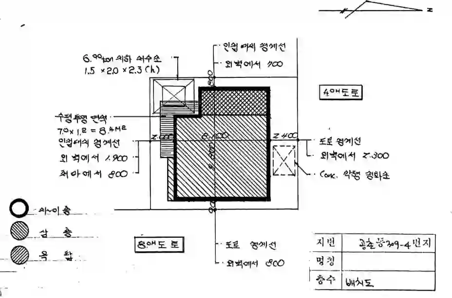 공촌동 309-4 배치도 이미지